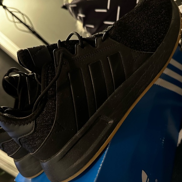 Men’s Adidas Originals X_PLR Black Gum Sole - Picture 5 of 8